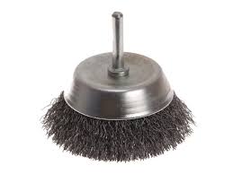 End Wire Brush 30mm x 6mm Shaft