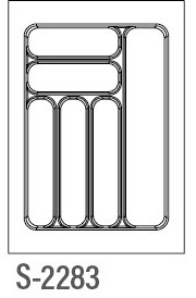Cutlery Tray 400mm S2283 Grey
