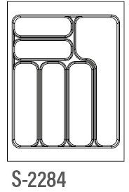 Cutlery Tray 450mm S2284 Grey