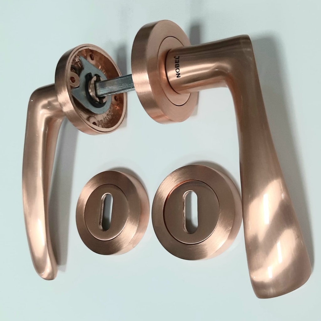 [008683] D/Handle Bravo Ros. Brushed Copper - X