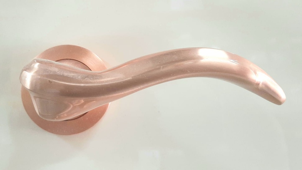 [008682] D/Handle Kripton Ros. Brushed Copper - X