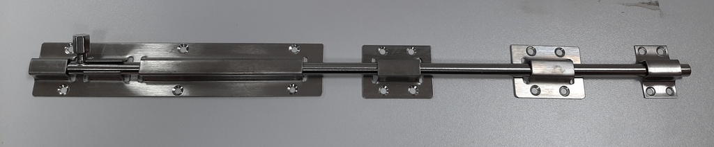 [008540] DB1039/23 H/Duty Door Bolt S/Steel 18" Mudelli
