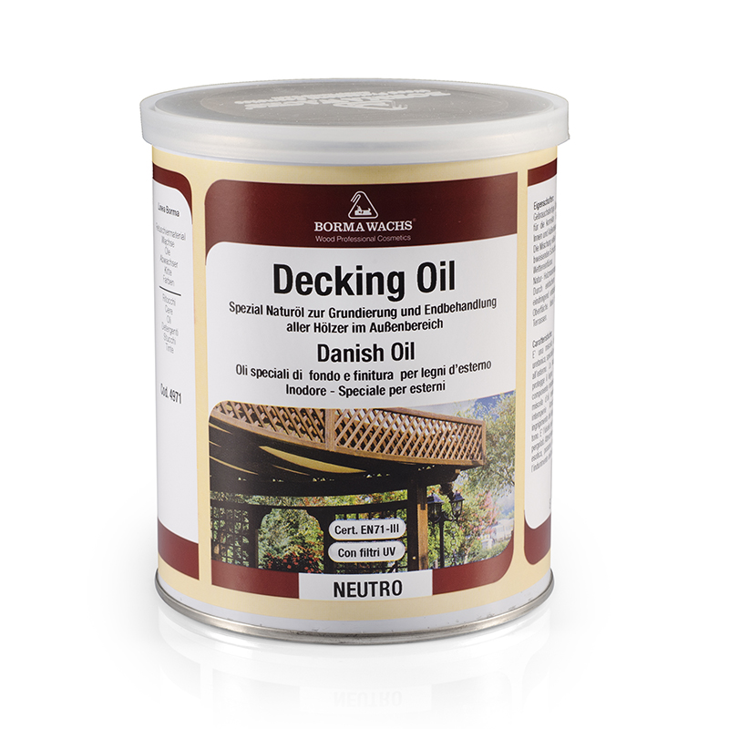 [004197] Decking Oil HD 5lt Clear