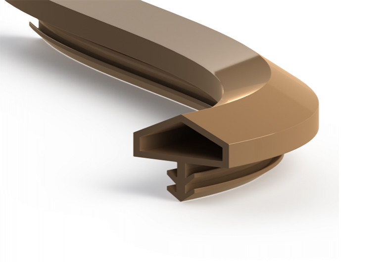 DOOR STRIP BROWN T-TYPE