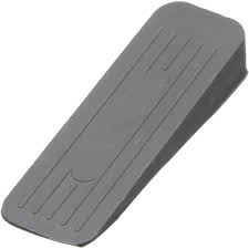[000601] Door Wedge Rubber Grey
