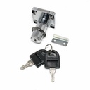 Drawer Lock 38mm Chrome