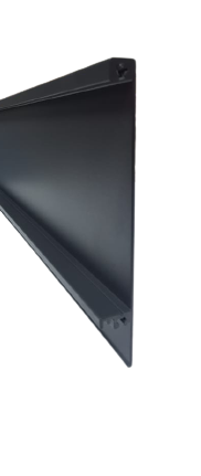 Flowbox - Front Panel With Gallery 1200mm Anthracite