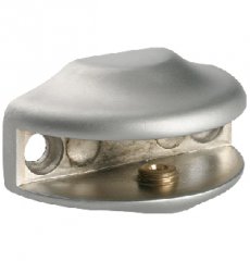 [008584] Glass Shelf Support 25 x 50 Nickel