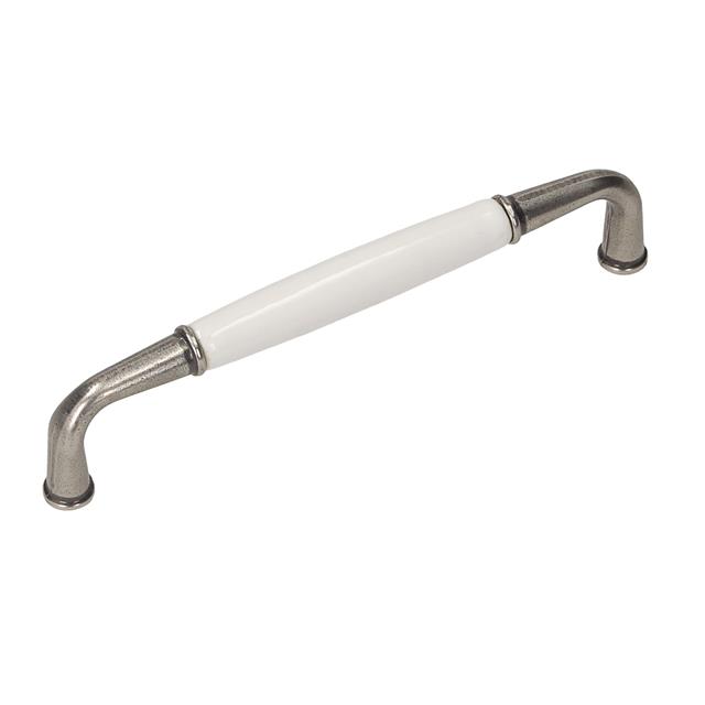 C/Handle Scandi White Ceramic UP16 128mm