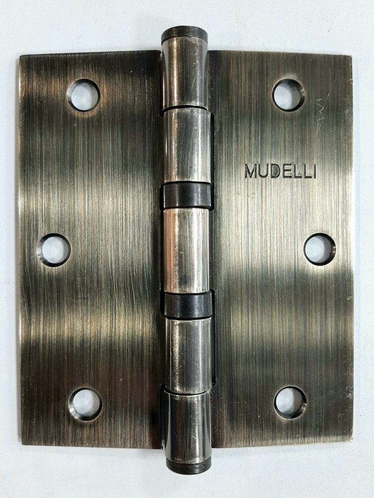 Hinge 3.5x3.0x2.0 Bronze Mudelli