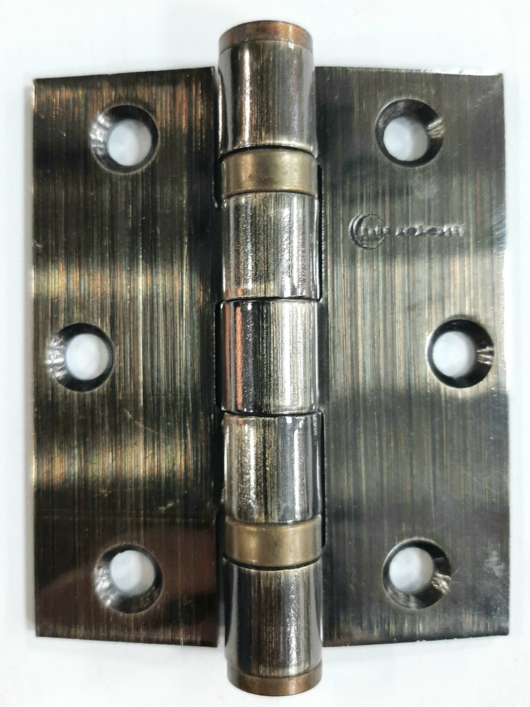 Hinge 3.5x3.0x3.0 Bronze Mudelli