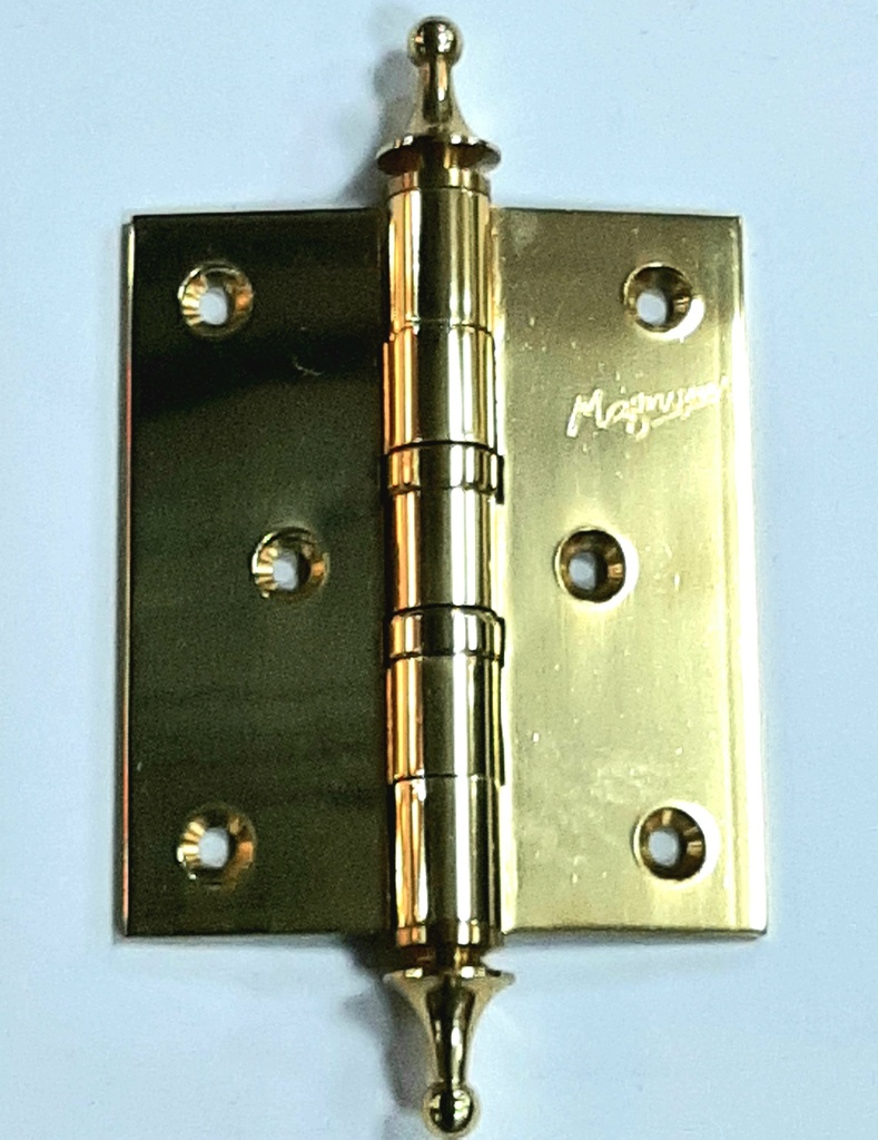 Hinge 4.0x3.0x3.0 Solid Brass
