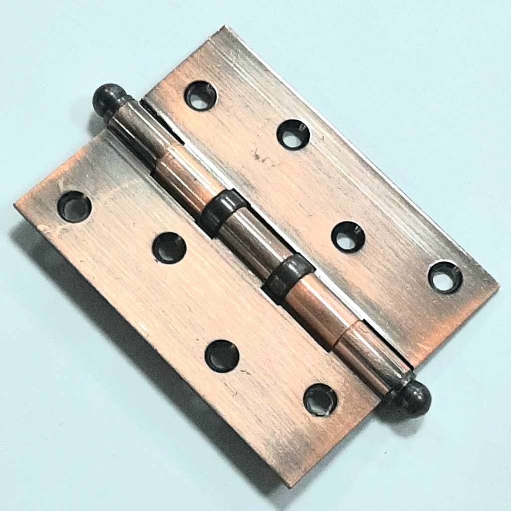 Hinge 4.0x3.0x2.5 Solid Bronze