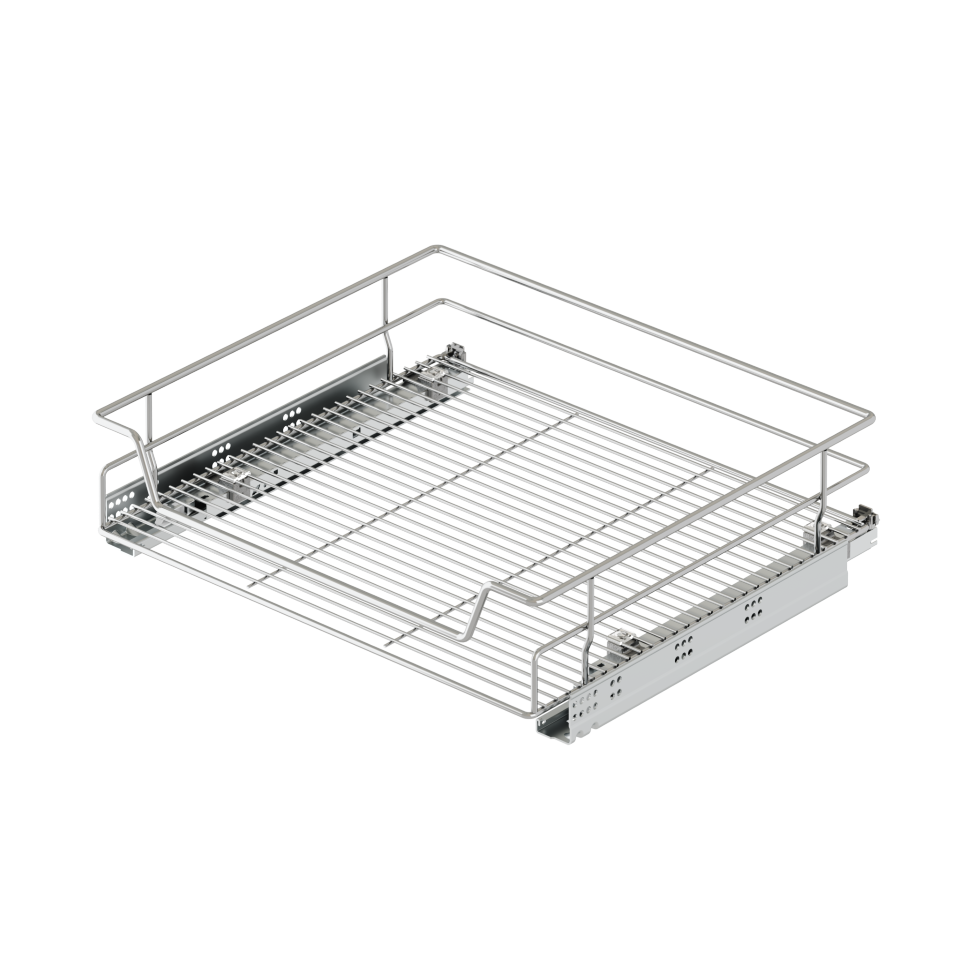 [000147] Independent Drawer S/Close 400mm S2332 Chrome