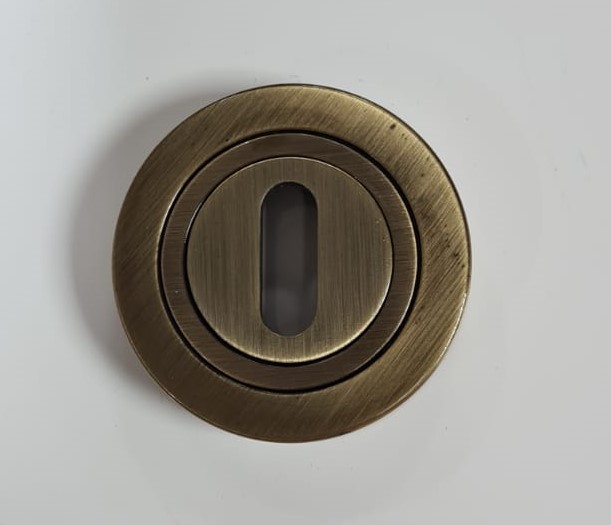 [008240] Gamet Key Hole Normal Bronze Round