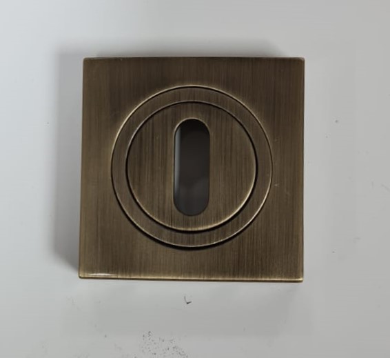 [008478] Gamet Key Hole Normal Bronze Square