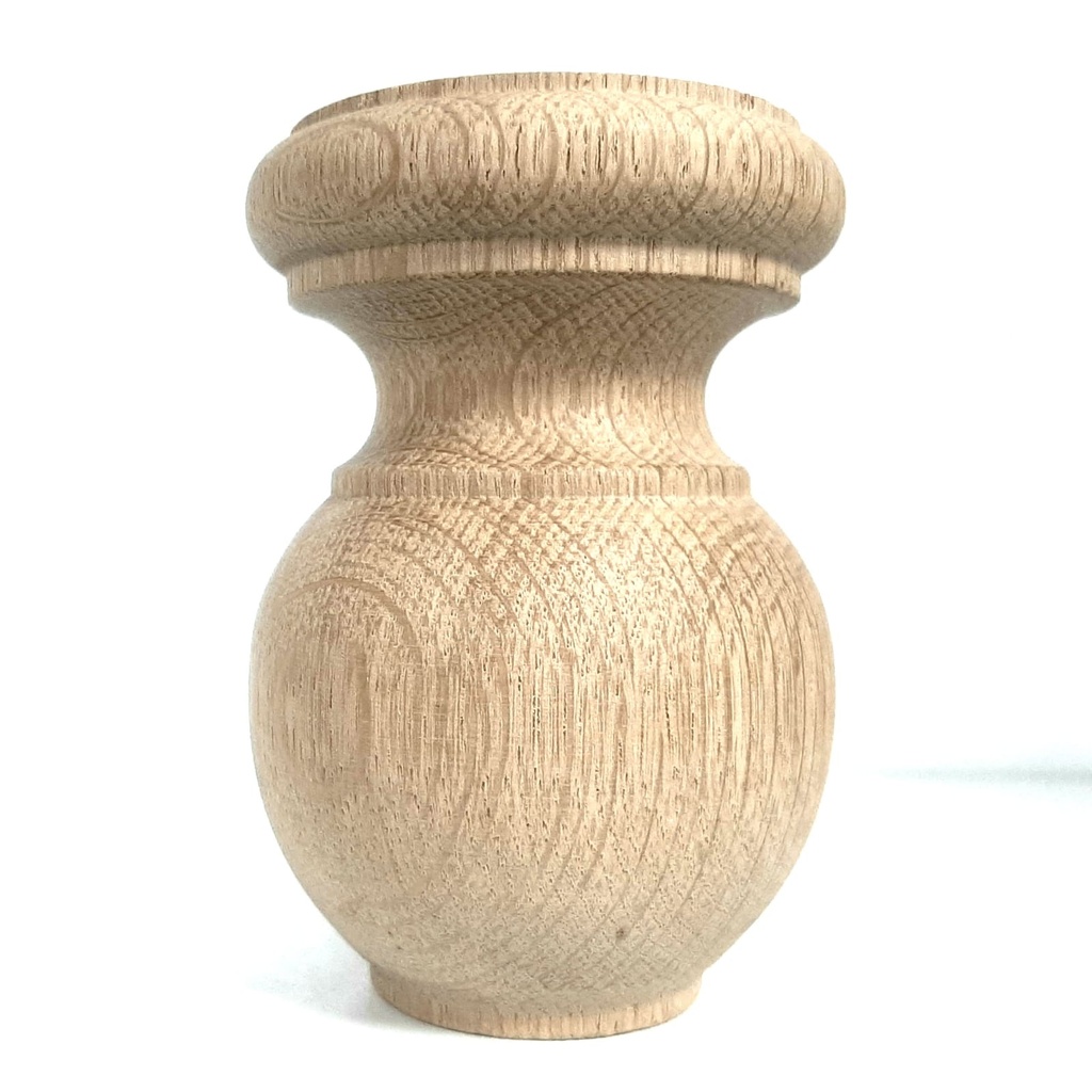 [005085] Leg 3" X 4" Oak Plain