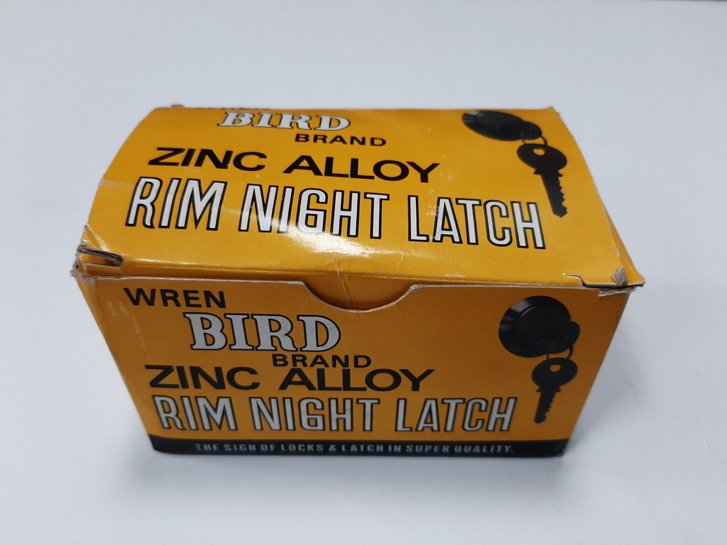 LOCK BIRD RIM NIGHT LATCH 0508