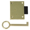 AMIG Furniture Lock 30mm Brass
