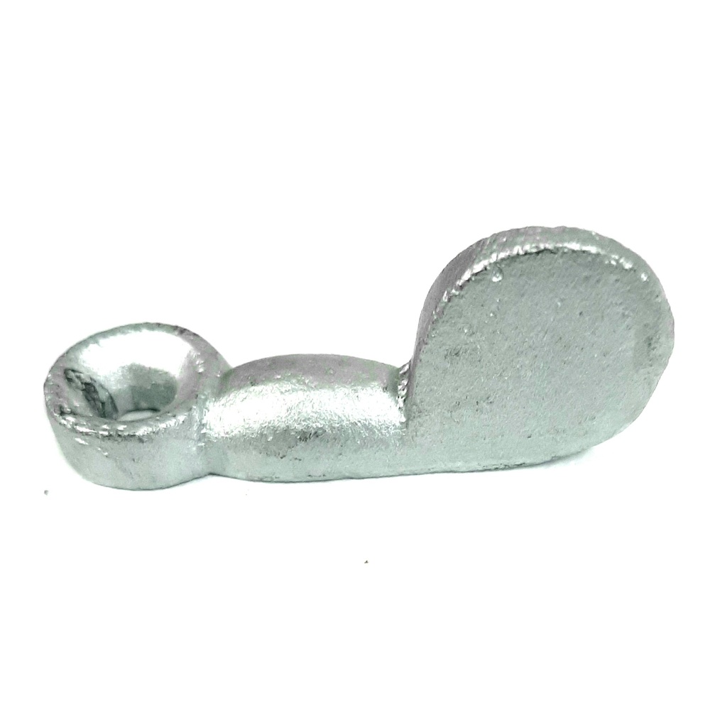 Nuticci Half Wing Button Galv. 38mm