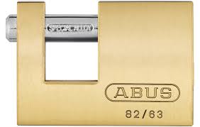 X - Abus Padlock Monoblock 82/63mm