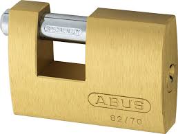X - Abus Padlock Monoblock 82/70mm