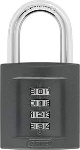 X - ABUS Padlock Die Cast Comb 50mm - 158/50