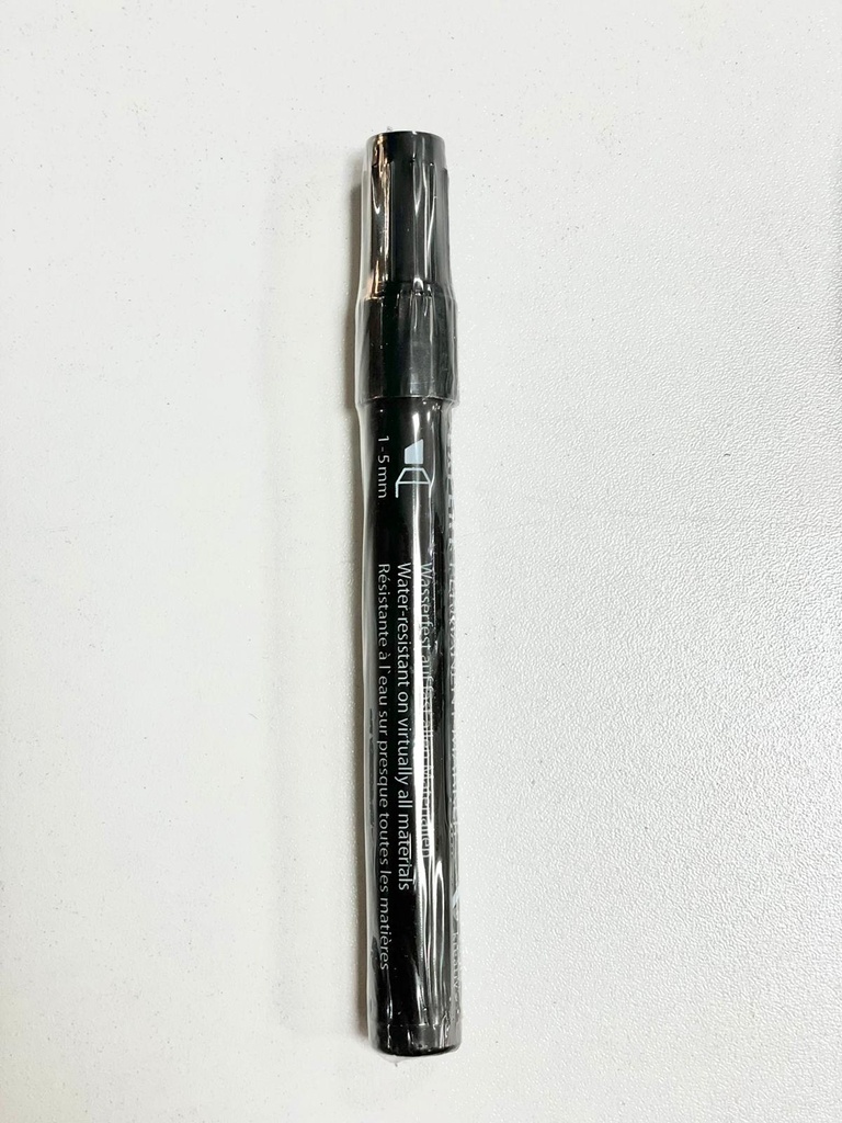 [007950] Permament Marker Black Chisel