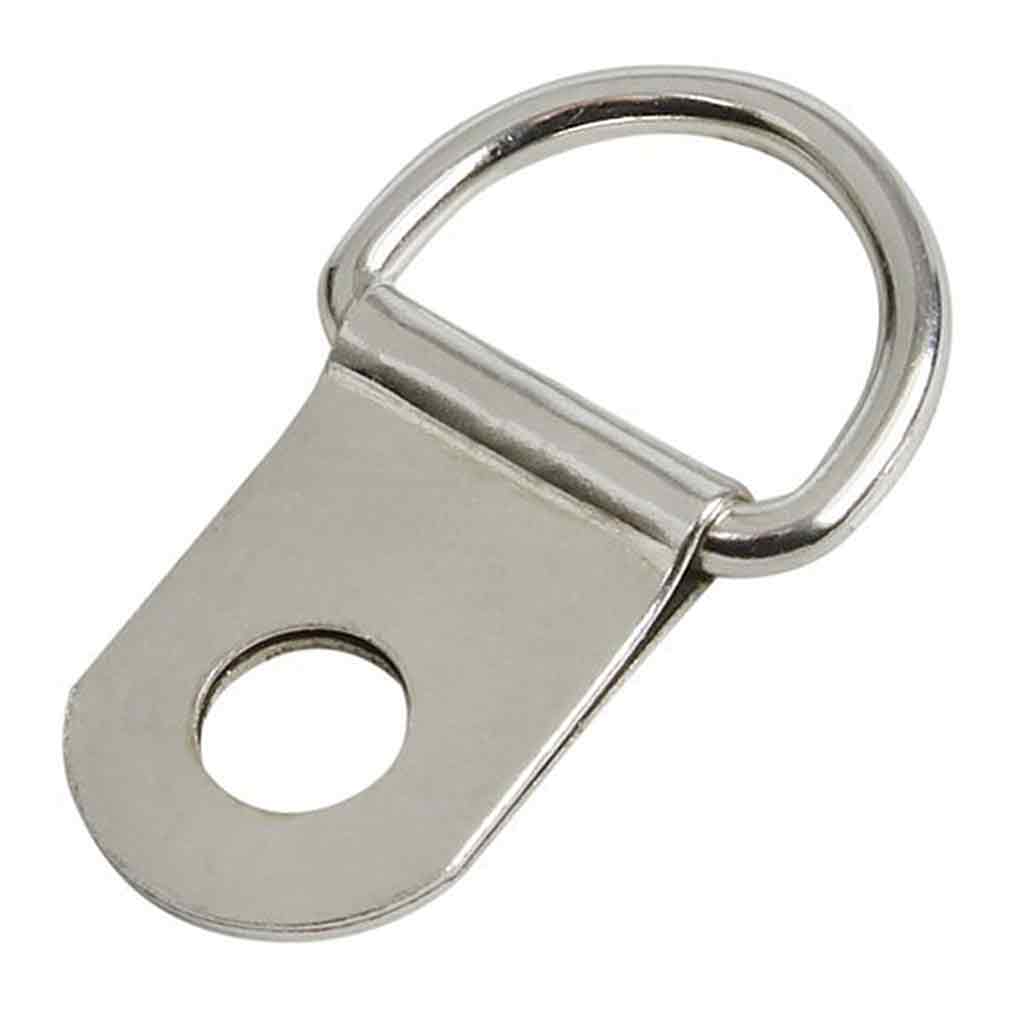 [002275] Picture D Ring w/Plate Small