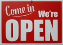PVC Sign Open/Close