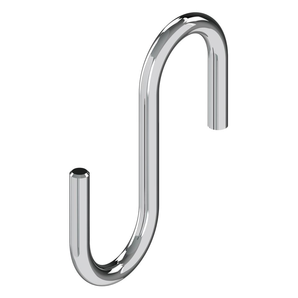 [004300] Hook S S4091 Chrome