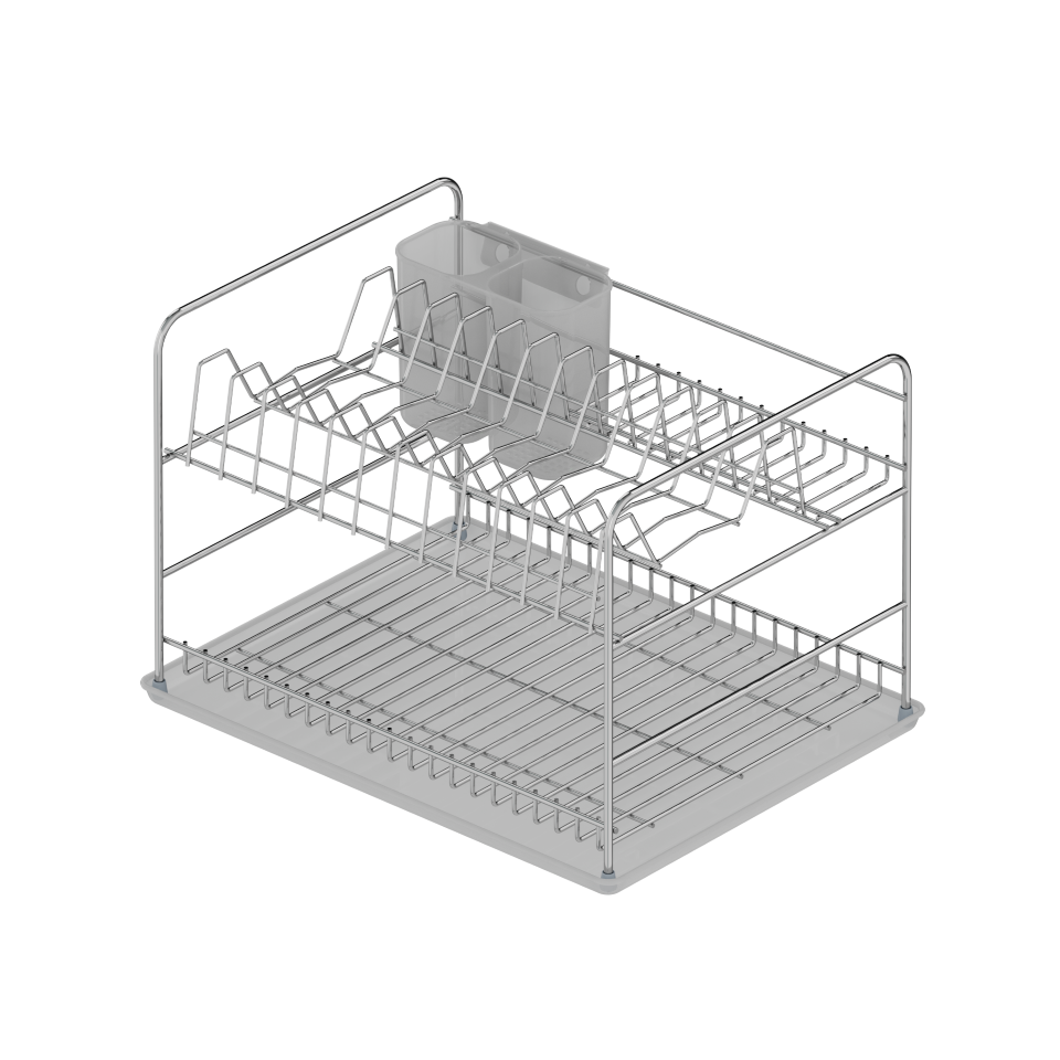 [007947] Plate Glass Holder S4028 S/Steel