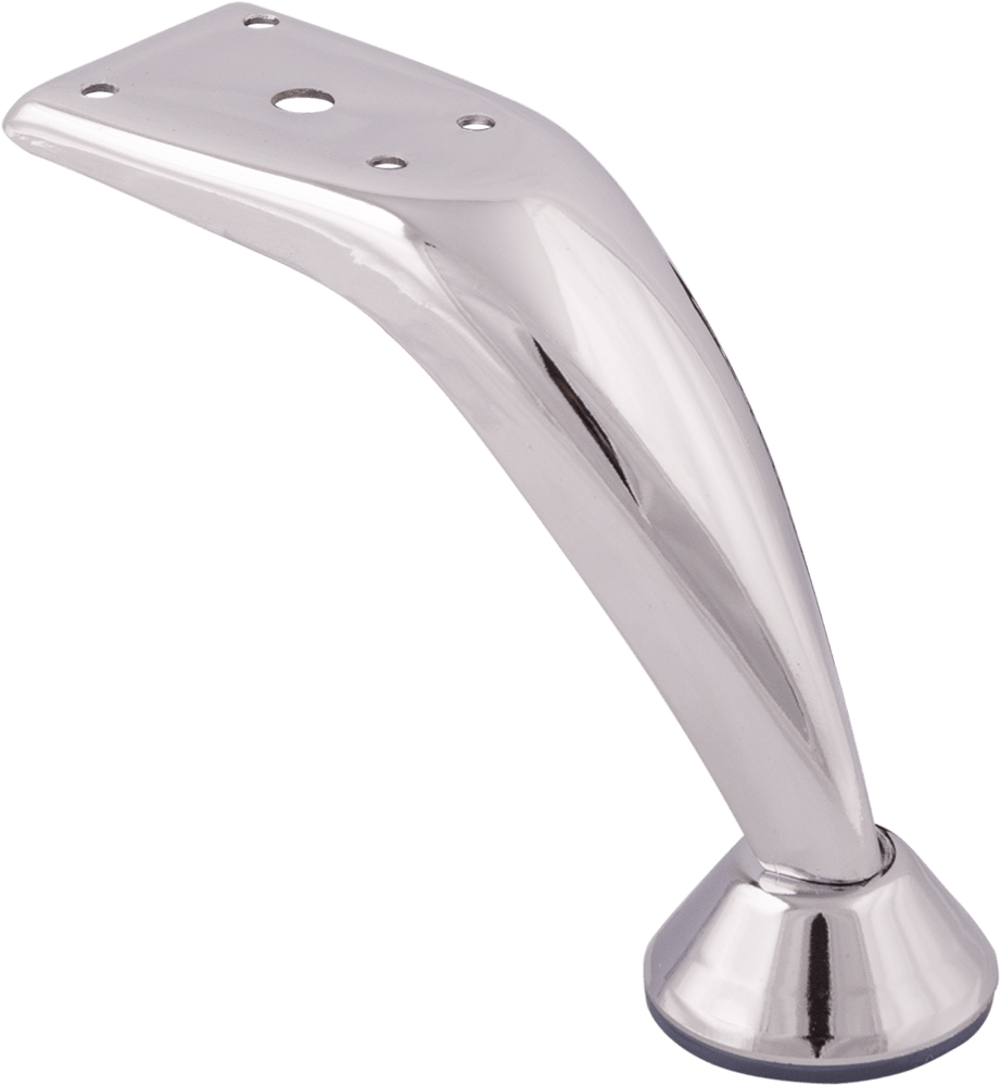 [007788] Furniture Leg Chrome NZ07 120mm