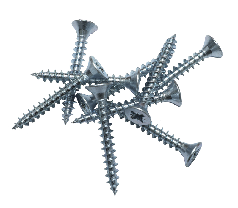 [007639] Screws 4.5 x 50 White Zinc 250