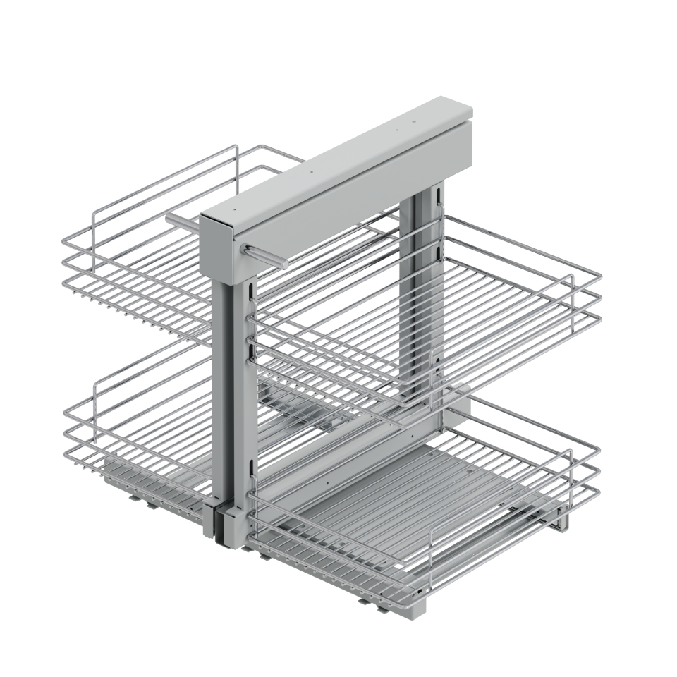 Secret Corner 45cm L S3007 Chrome