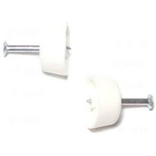 Shelf Support White Nail