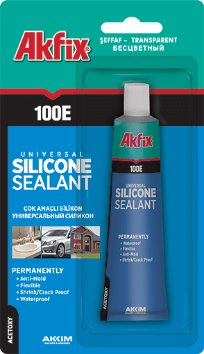 [003010] Akfix Silicone White 50ml Tube