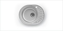 Sink 1 Bowl + Drain 480mm Decor