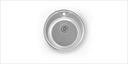 Sink 1 Bowl 480mm Decor