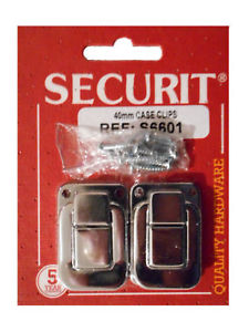 [003091] Small Case Clip 40mm S/Steel
