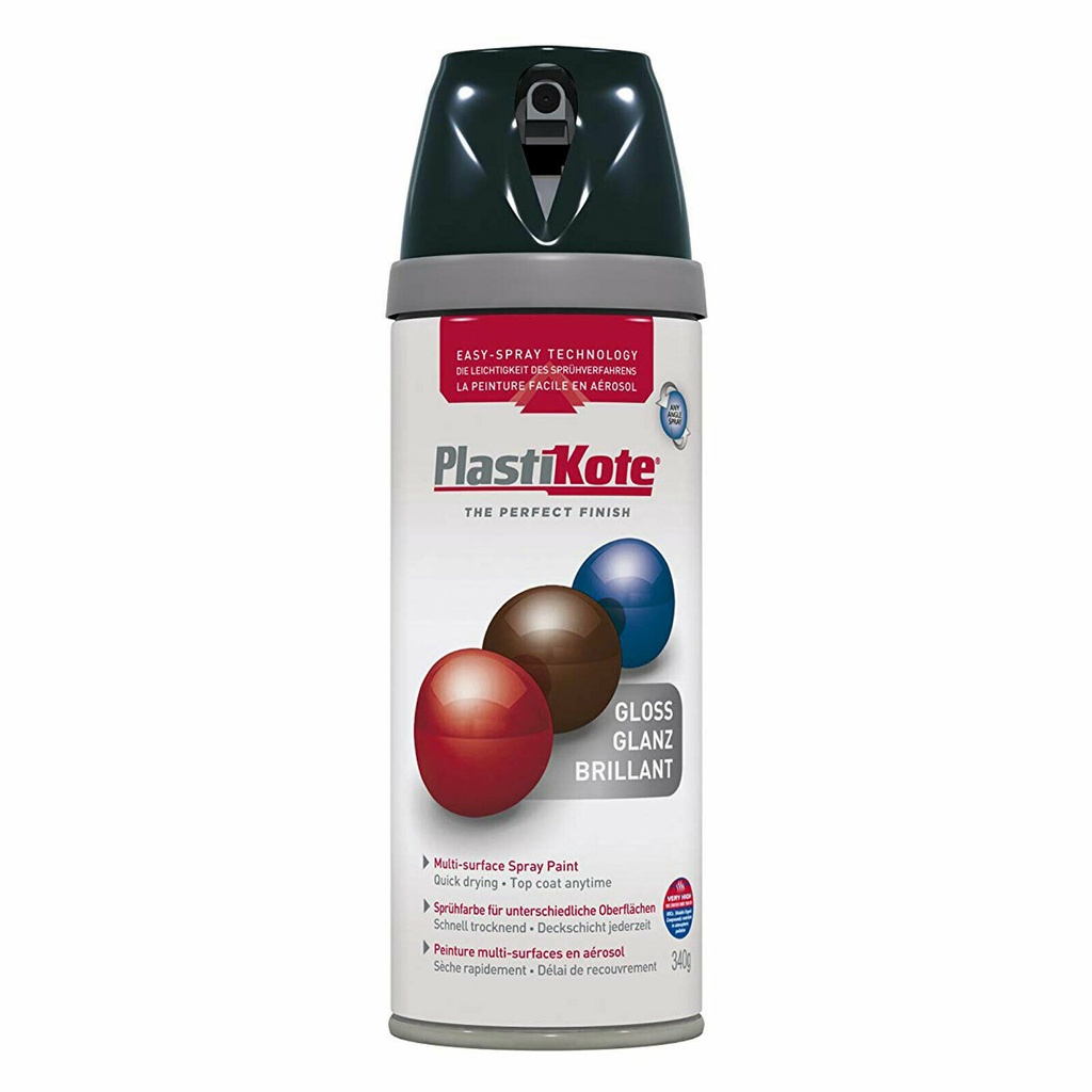 T & S Gloss Black 400ml (RAL9005)