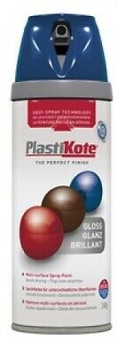 T & S Gloss Pacific Blue 400ml (Ral 5010
