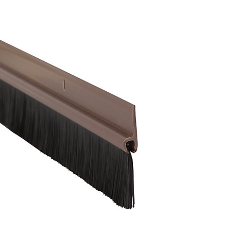 Draught Excluder BRUSH Brown