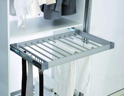 Grey Trouser Rack 90cm S/Mount S6208-G