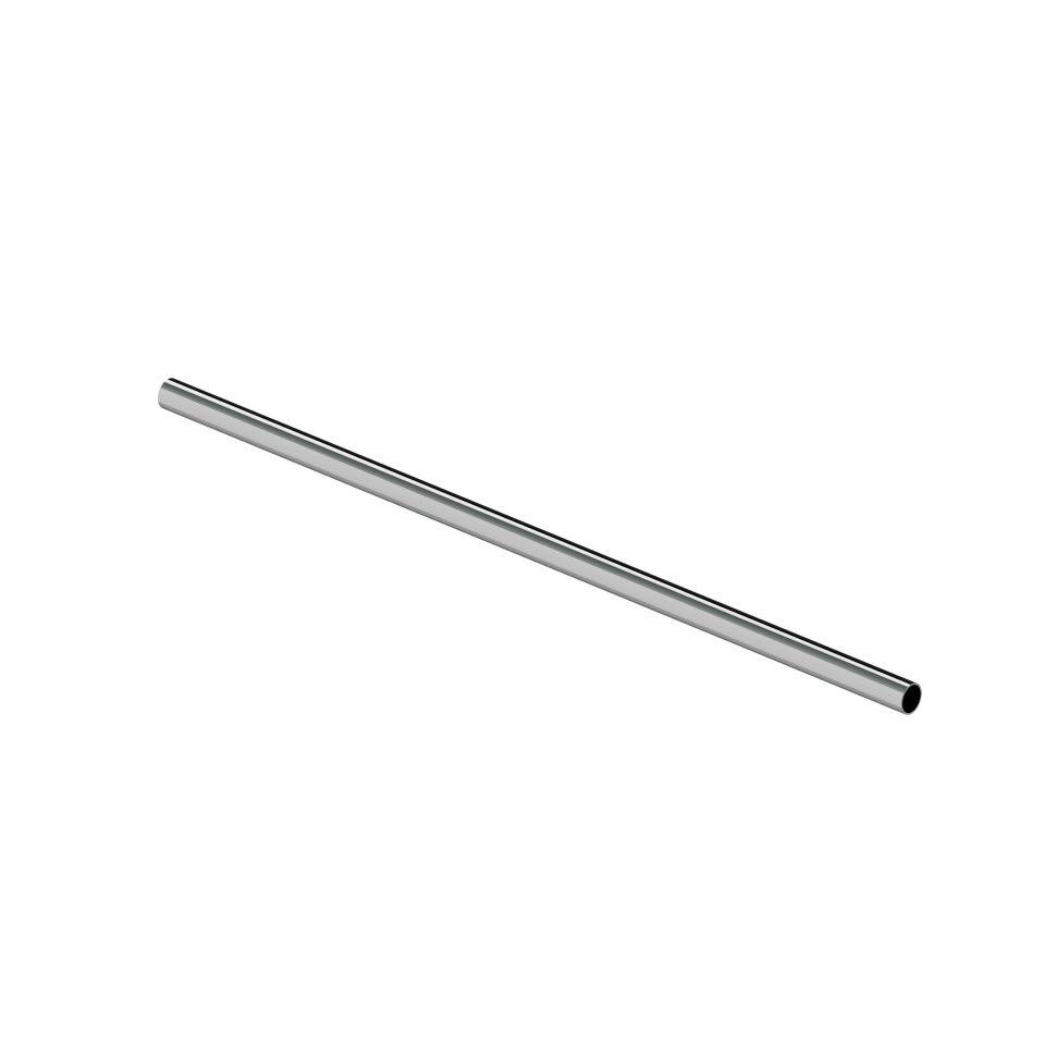 [003821] Tube 500mm S4061 Chrome