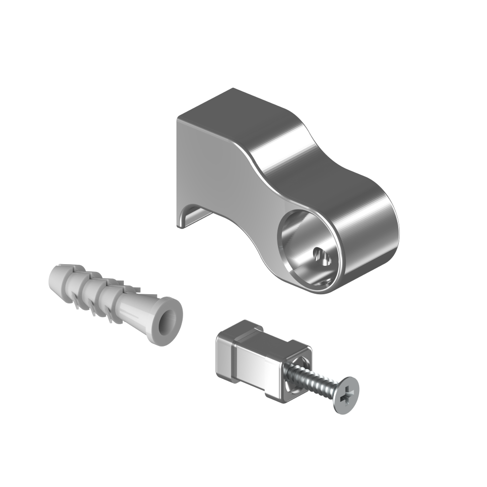 [003912] Tube Connection Elements S4085 Chrome