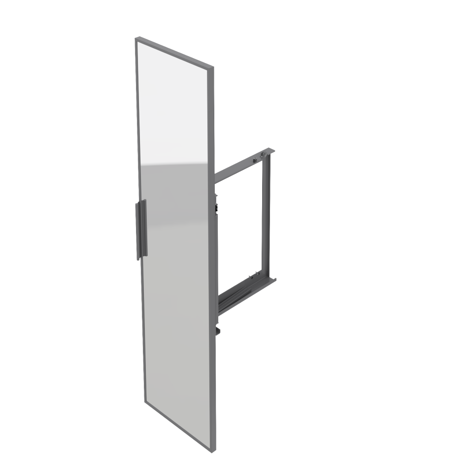 Turning Mirror Mechanism S6612 Grey