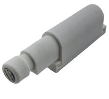 White Magnet Push Open Latch