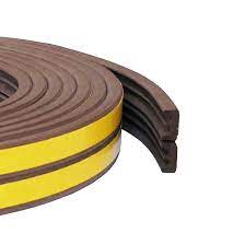 [004682] WINDOW/DOOR Seal Brown E 6mt