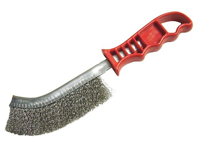 Wire Brush Red Handle